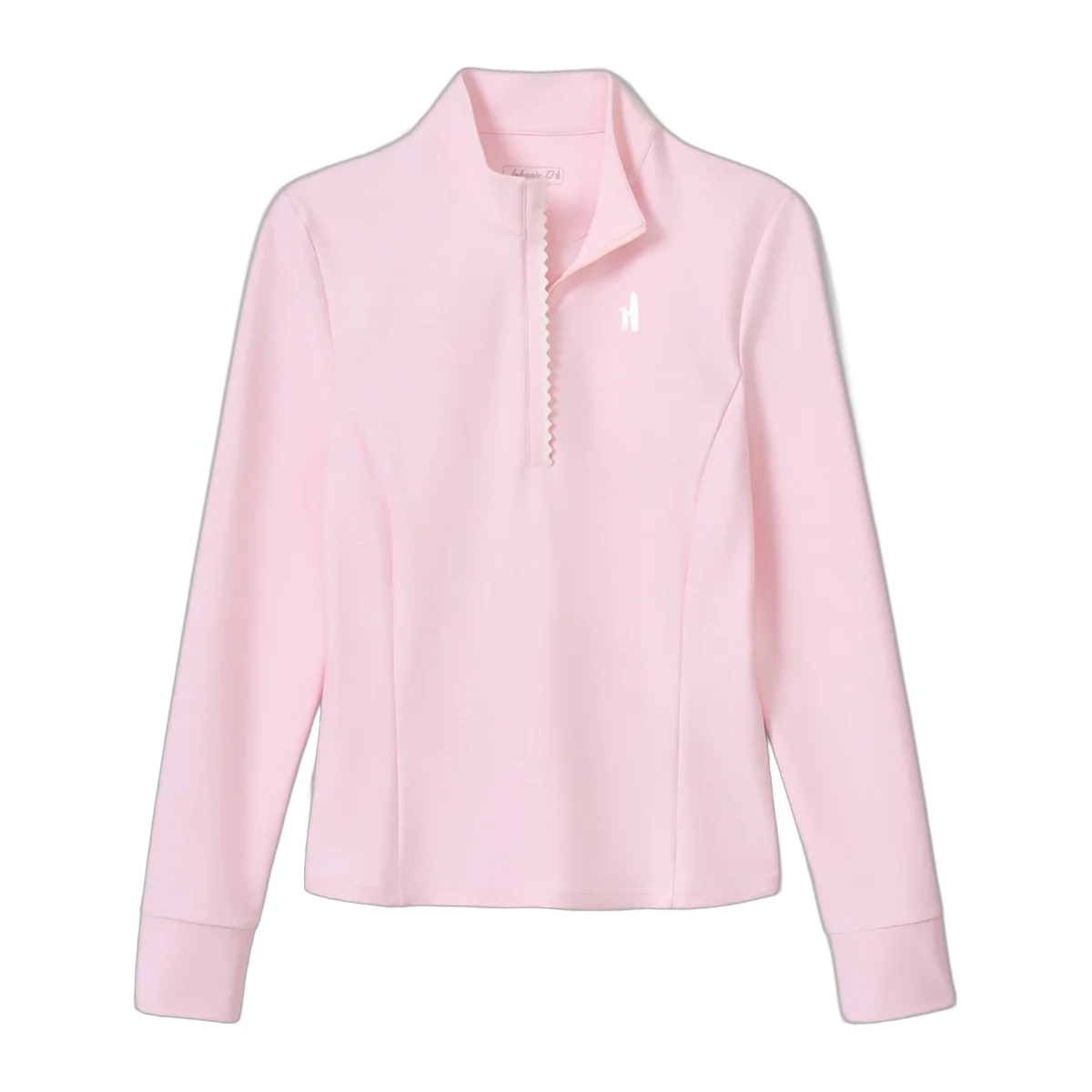 Johnnie-O Custom Surfer Logo Ric Rac Performance Half Zip
