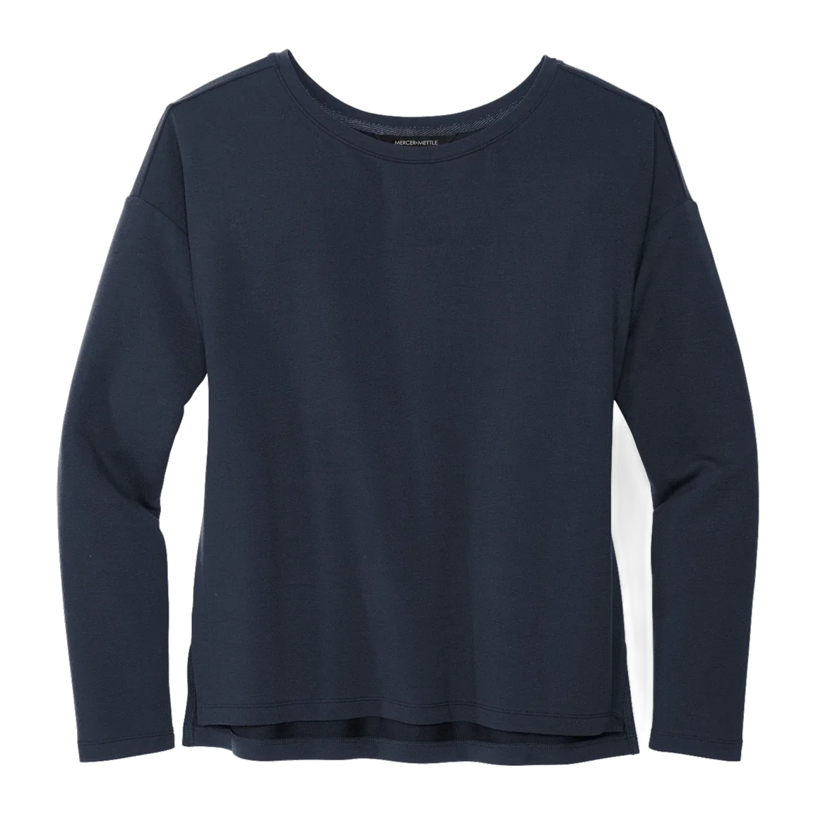 MERCER+METTLE Women's Stretch Drop Shoulder Pullover