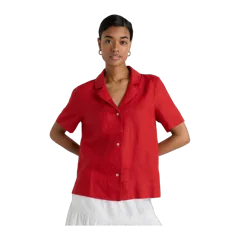 100% European Linen Short Sleeve Shirt Chile