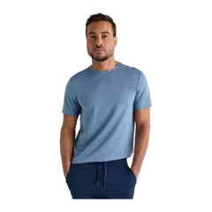 Flowknit Breeze Performance Tee Heather Dewstone Blue