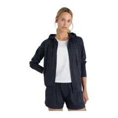 Flowknit Full-Zip Hoodie Heather Deep Navy