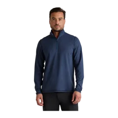 Flowknit Performance Half-Zip Heather Navy