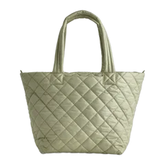 Transit Quilted Carry-All Tote Tea Green
