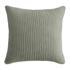 Cotton Fisherman Pillow Cover Dried Sage