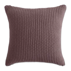 Cotton Fisherman Pillow Cover Fig