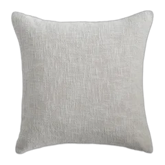 Cotton Slub Pillow Cover Grey