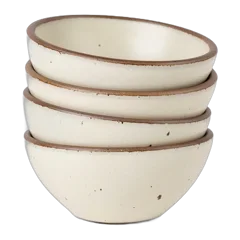Ice Cream Bowl, Set of 4 by East Fork Panna Cotta