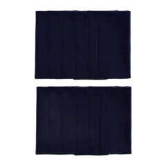 Organic Cotton Napkins, Set of 12 Navy