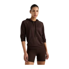 Flowknit Pullover Hoodie Heather Coffee Bean Brown