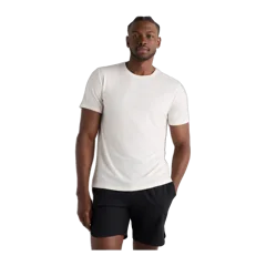 100% Merino Wool All-Season Short Sleeve Base Layer Tee Off-White