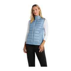 Lightweight Down Packable Puffer Vest Dewstone Blue