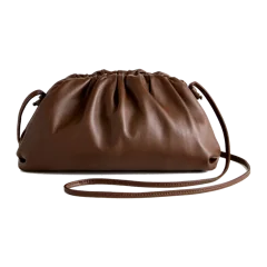 Naomi Clutch Dark Brown