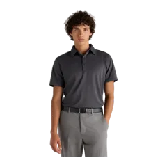 Commuter Stretch Pique Polo Dark Coal