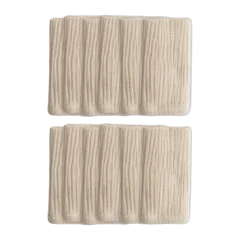 Organic Cotton Gauze Napkins, Set of 12 Dune
